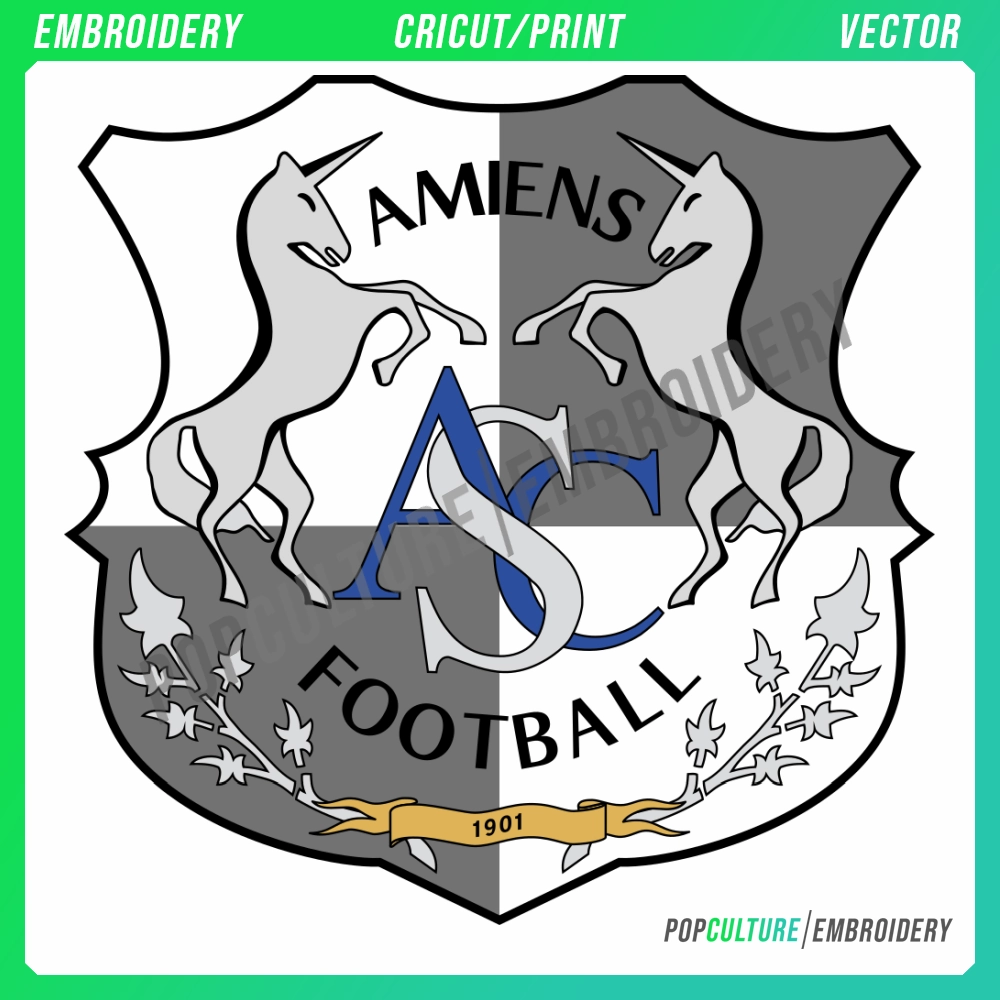 Amiens Football • Pop Culture Embroidery • Amiens Football 100k 