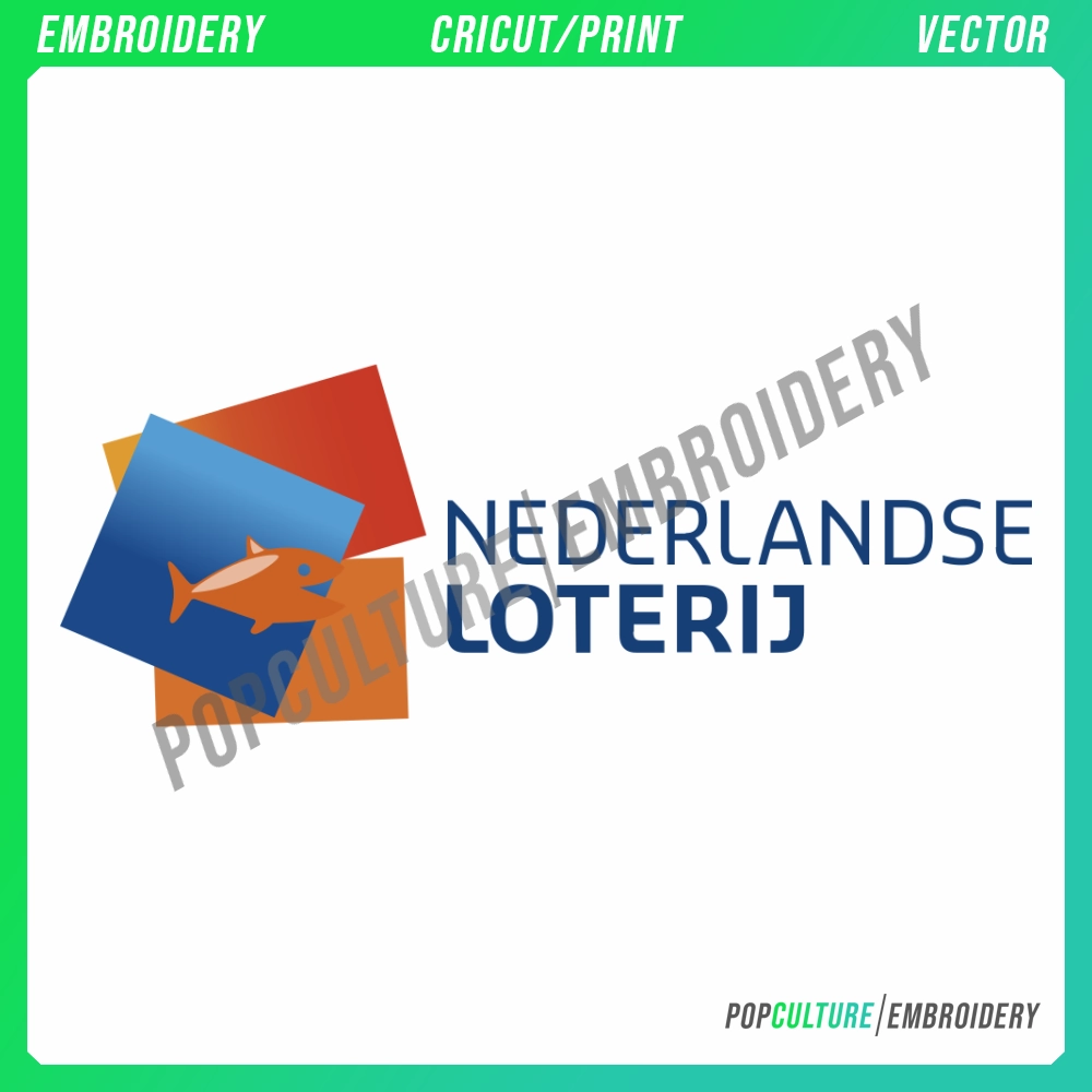 Nederlandse Loterij - Official Logo for Embroidery & Vector • Pop ...
